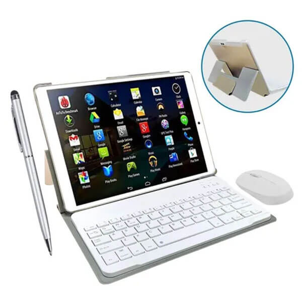 Tablet+10.1+4gb+64gb+Sim+Telefono+Funda+Teclado+Mouse+Lapiz